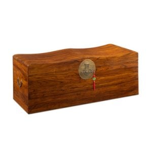Oriental Large Trunk  Wave warm elm wood | Bed Sava
