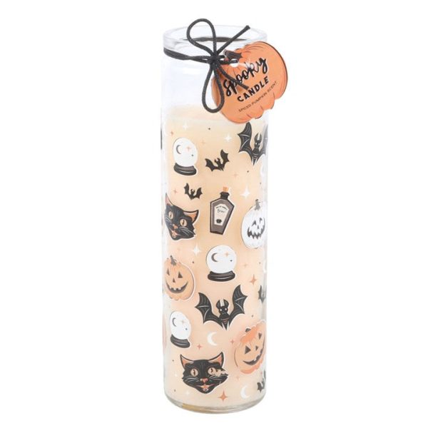 Spooky Spiced Pumpkin Tube Candle | Bed Sava