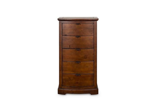 Arthur 5 Drawer Tall Chest | Bed Sava