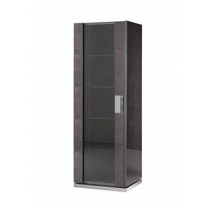 ALF  Avellino 1 Door Left Hand Facing Curio Cabinet | Bed Sava