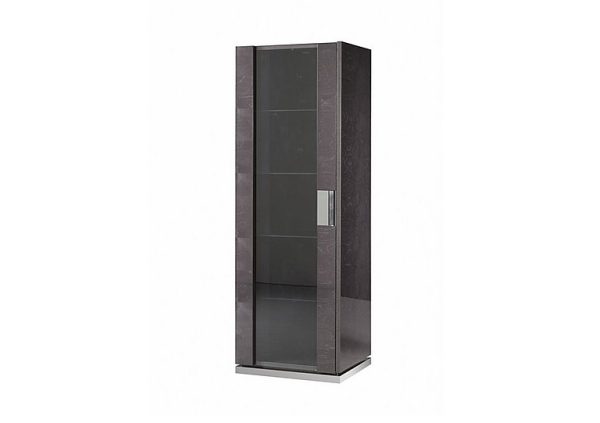 ALF  Avellino 1 Door Left Hand Facing Curio Cabinet | Bed Sava
