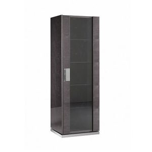ALF  Avellino 1 Door Right Hand Facing Curio Cabinet | Bed Sava