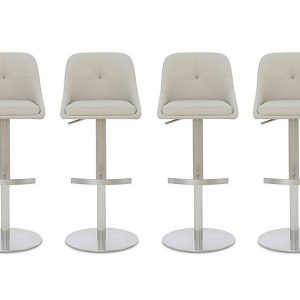 Avorio Set of 4 Swivel Bar Stools | Bed Sava