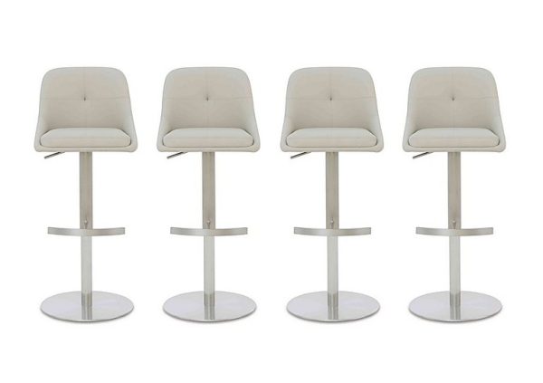 Avorio Set of 4 Swivel Bar Stools | Bed Sava