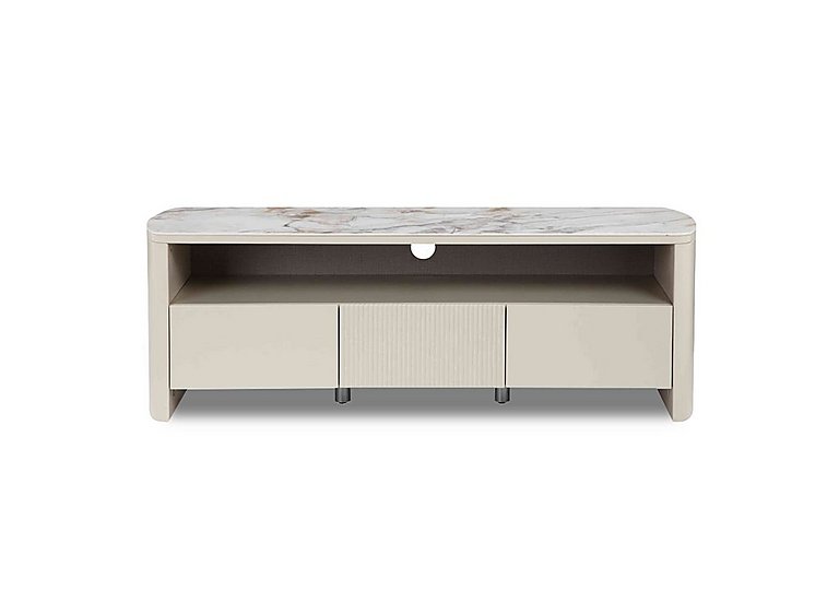 Avorio TV Unit with LED Lights