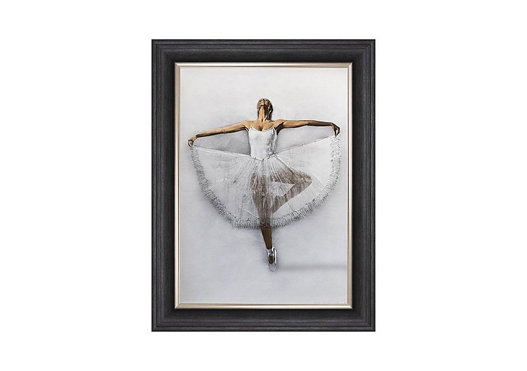 Ballerina Pique Framed Picture