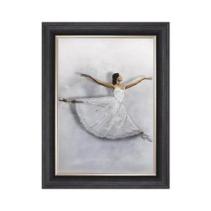 Ballerina Arabesque Framed Picture | Bed Sava