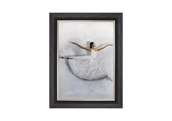 Ballerina Arabesque Framed Picture | Bed Sava