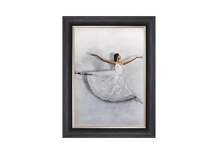 Ballerina Arabesque Framed Picture