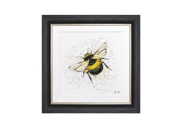 Bumble Bee Framed Landscape Wall Art | Bed Sava