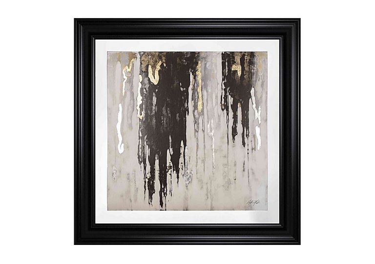 Black Gold Abstract 2 - Black & Gold