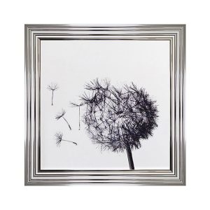 Blowing Dandelion Left Framed Picture | Bed Sava