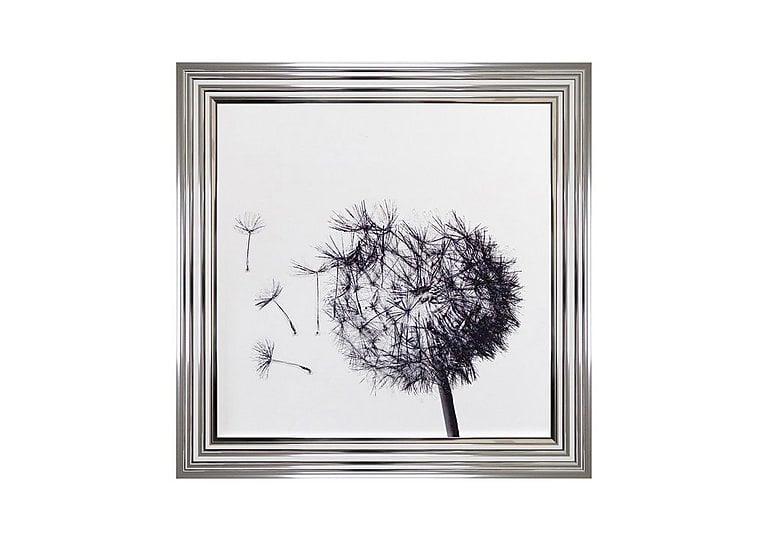Blowing Dandelion Left Framed Picture