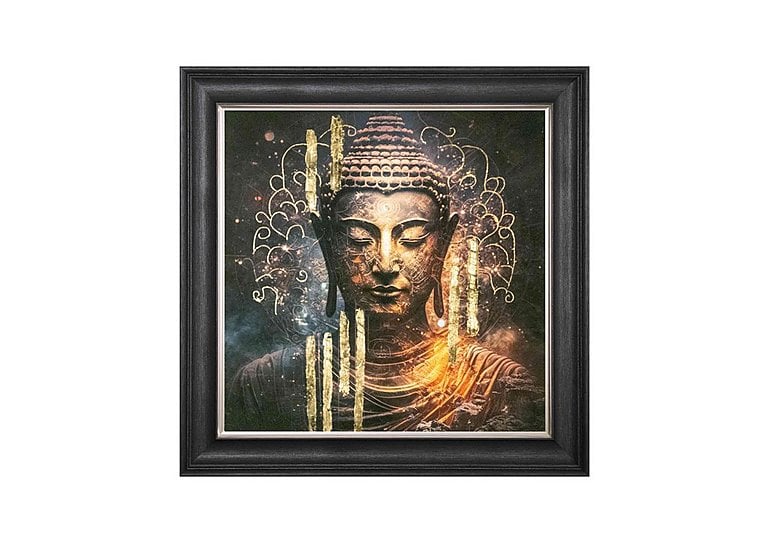 Buddha Gold Framed Picture
