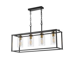Cain 4 Light Bar Pendant Light | Bed Sava