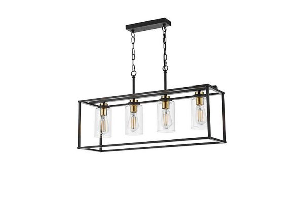 Cain 4 Light Bar Pendant Light | Bed Sava