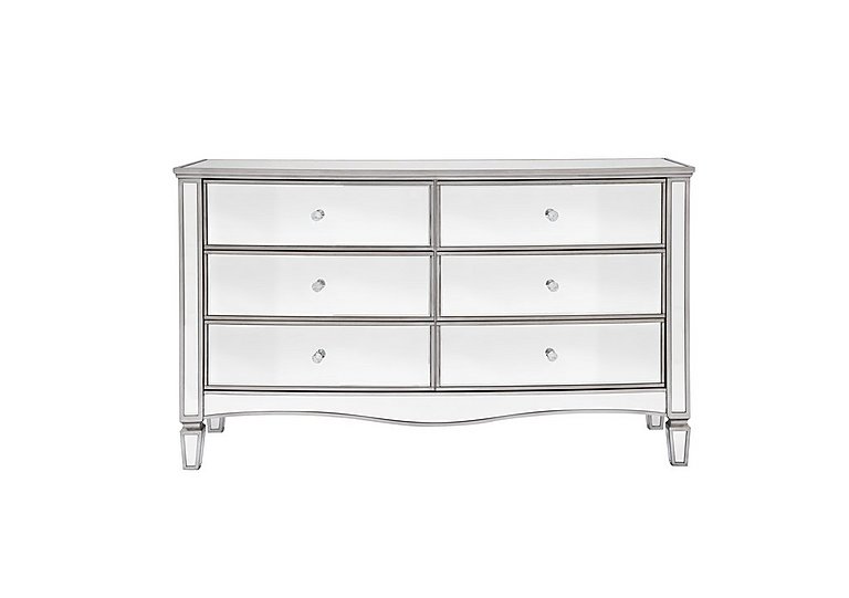 Chiara 6 Drawer Wide Chest