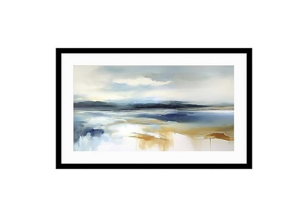 Coastline Elegance Framed Art | Bed Sava