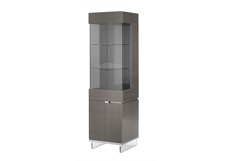 ALF - Corrado 1 Door Left-Hand Curio Cabinet