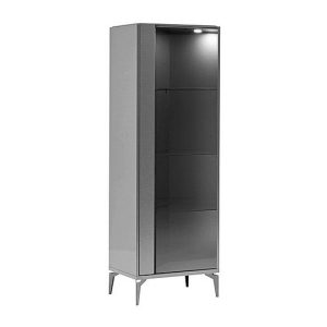 ALF  Cristina 1 Door Left Hand Curio Cabinet | Bed Sava