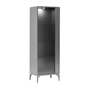 ALF  Cristina 1 Door Right Hand Curio Cabinet | Bed Sava