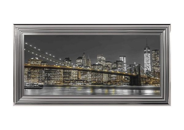 City of Lights Framed Picture | Bed Sava
