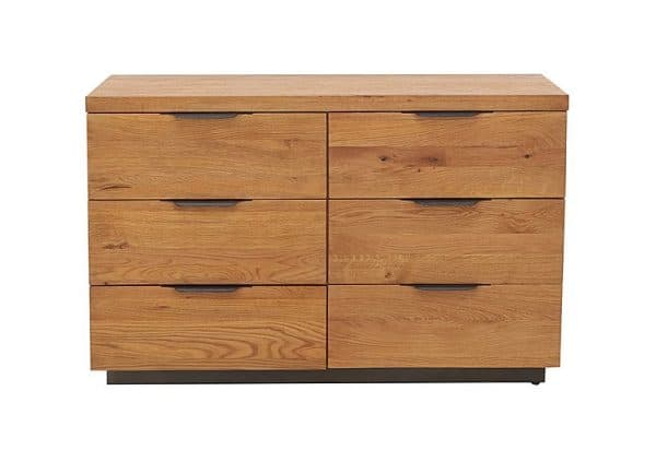 Earth 3+3 Drawer Wide Chest | Bed Sava