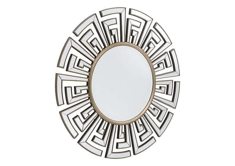 Emile Art Deco Circular Mirror