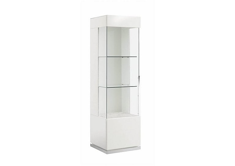 ALF - Fascino 1 Door Left Hand Curio Cabinet