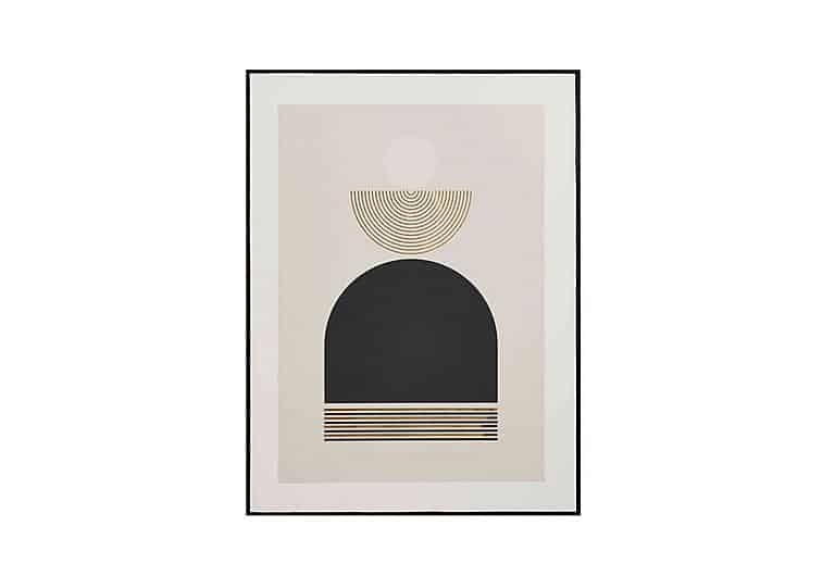 Fenay Art Deco Framed Canvas