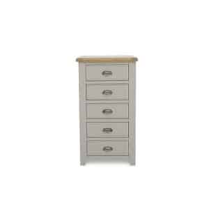 Hartley 5 Drawer Tall Chest | Bed Sava