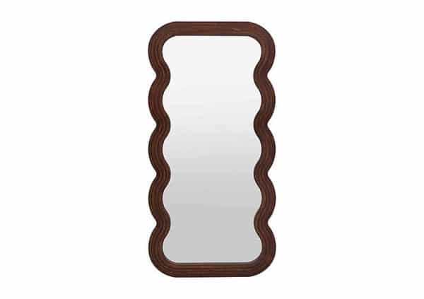 Halsey Leaner Wave Mirror | Bed Sava