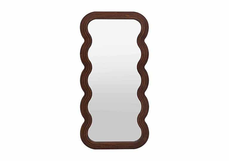 Halsey Leaner Wave Mirror