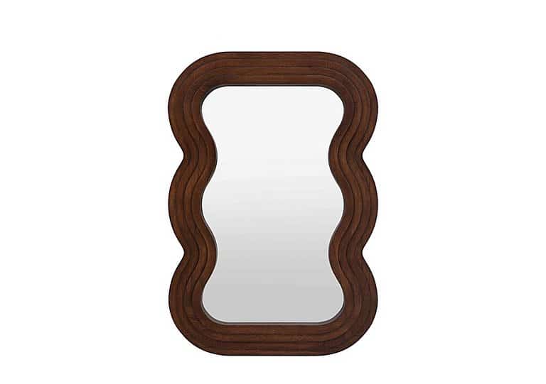 Halsey Rectangle Wave Mirror