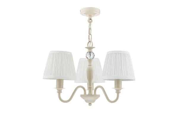 Laura Ashley  Ellis 3 Light Chandelier | Bed Sava