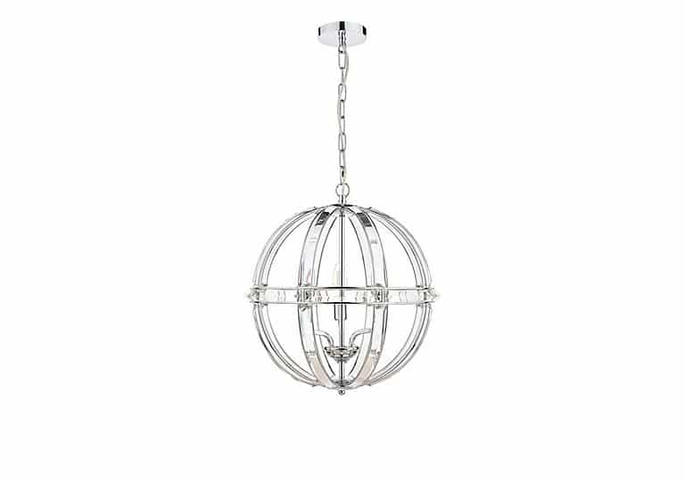 Laura Ashley  Aidan Grande 5 Light Pendant | Bed Sava