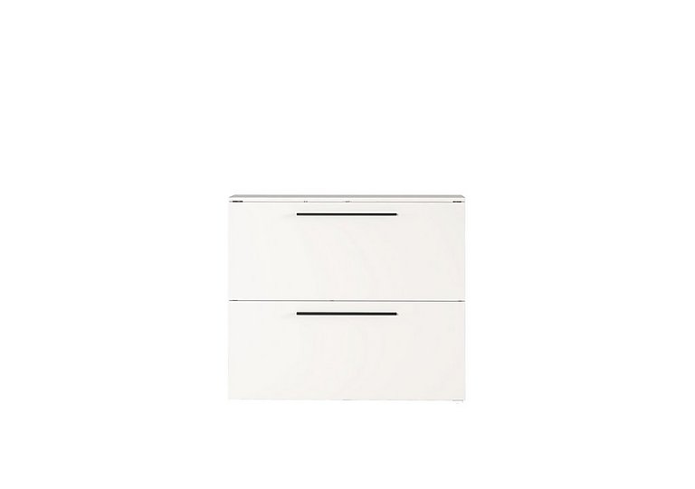 Avery 2 Door Shoe Cabinet - White