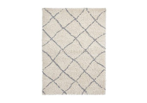 Asta Rug  160cm x 220cm  Cream  Grey | Bed Sava