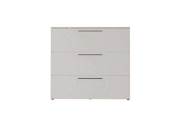 Avery Large 3 Door Shoe Cabinet - Cashmere