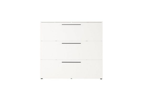 Avery Large 3 Door Shoe Cabinet  White | Bed Sava