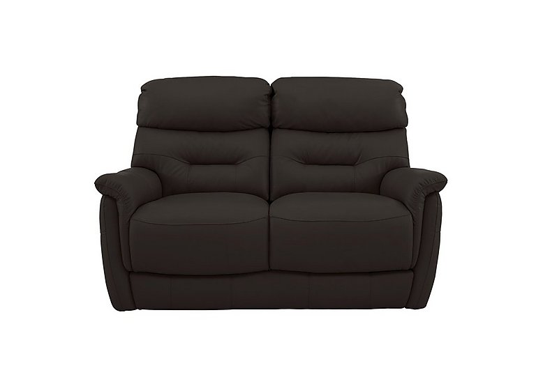 Chicago 2 Seater BV Leather Sofa - Dark Chocolate