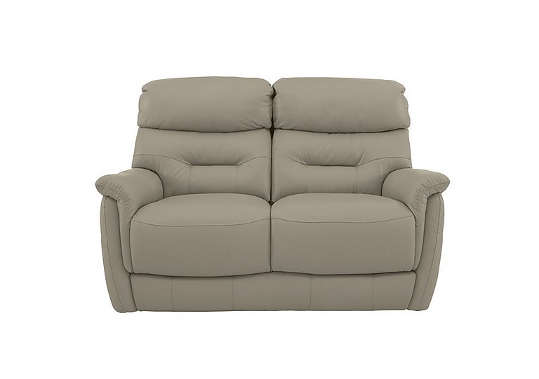 Chicago 2 Seater BV Leather Sofa - BV Taupe
