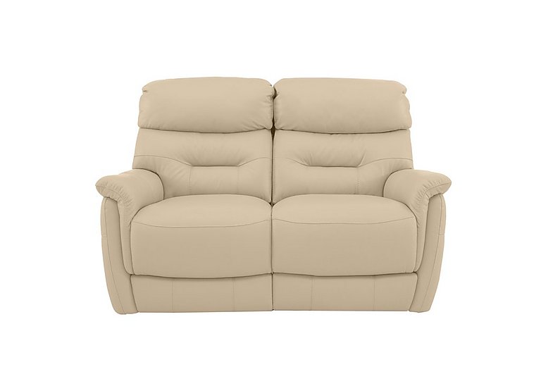 Chicago 2 Seater BV Leather Power Recliner Sofa - BV Bisque