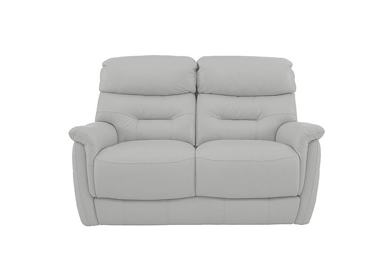 Chicago 2 Seater NC Leather Sofa - Grey