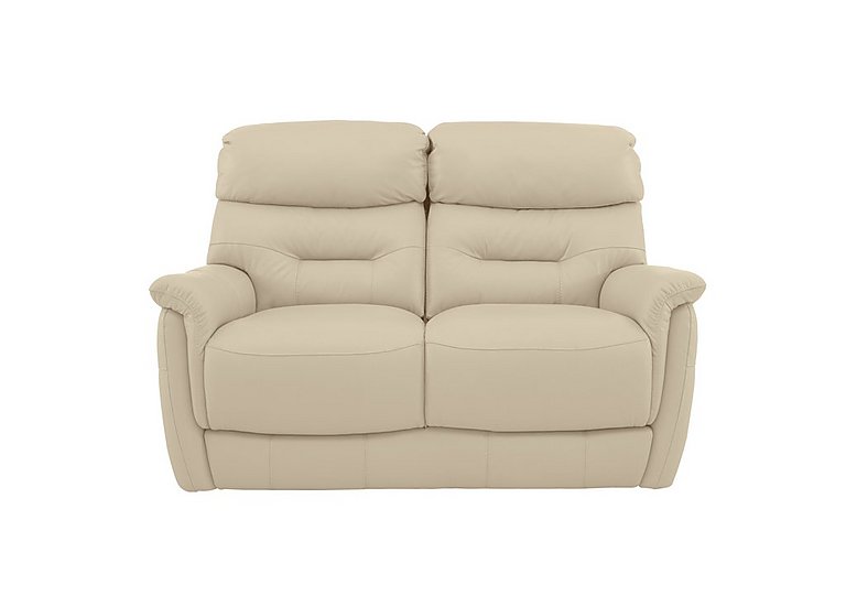 Chicago 2 Seater NC Leather Sofa - NC Bisque