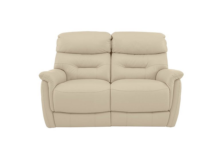 Chicago 2 Seater NC Leather Power Recliner Sofa - NC Bisque