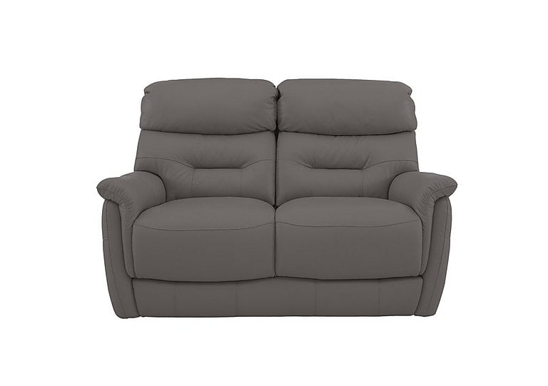 Chicago 2 Seater NC Leather Sofa - NC Elephant