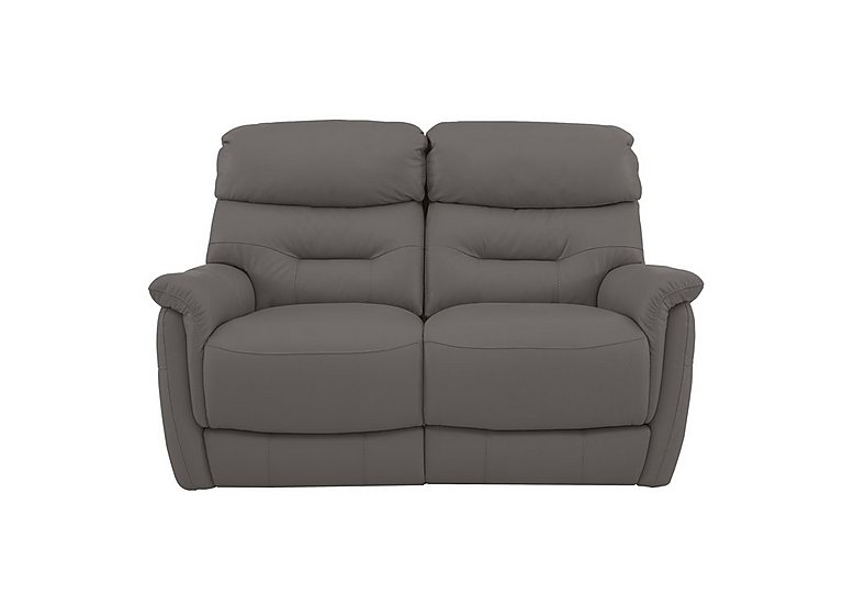 Chicago 2 Seater NC Leather Power Recliner Sofa - NC Elephant