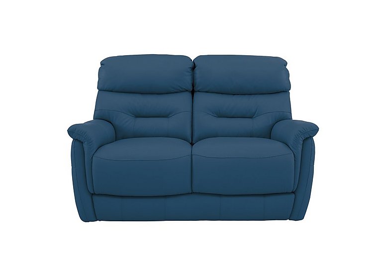 Chicago 2 Seater NC Leather Sofa - Carribean Sea