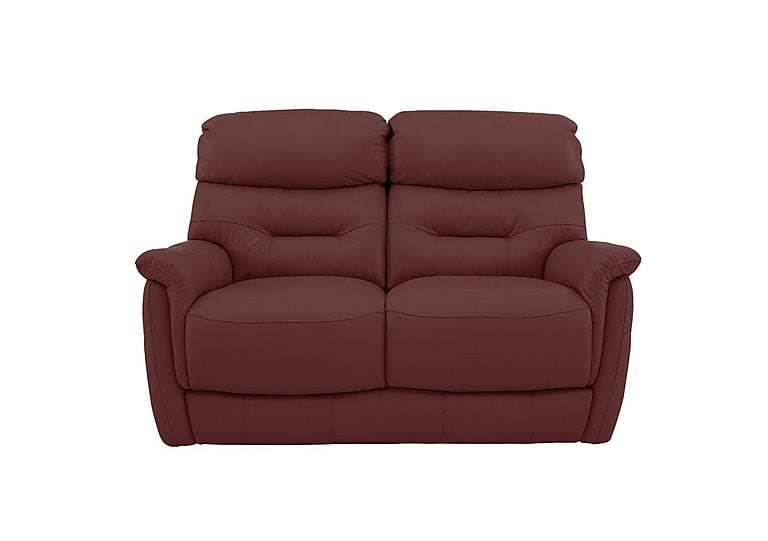 Chicago 2 Seater NC Leather Sofa - NC Deep Red